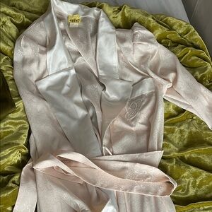 Valentino Garavani Blush Pink Satin Robe
